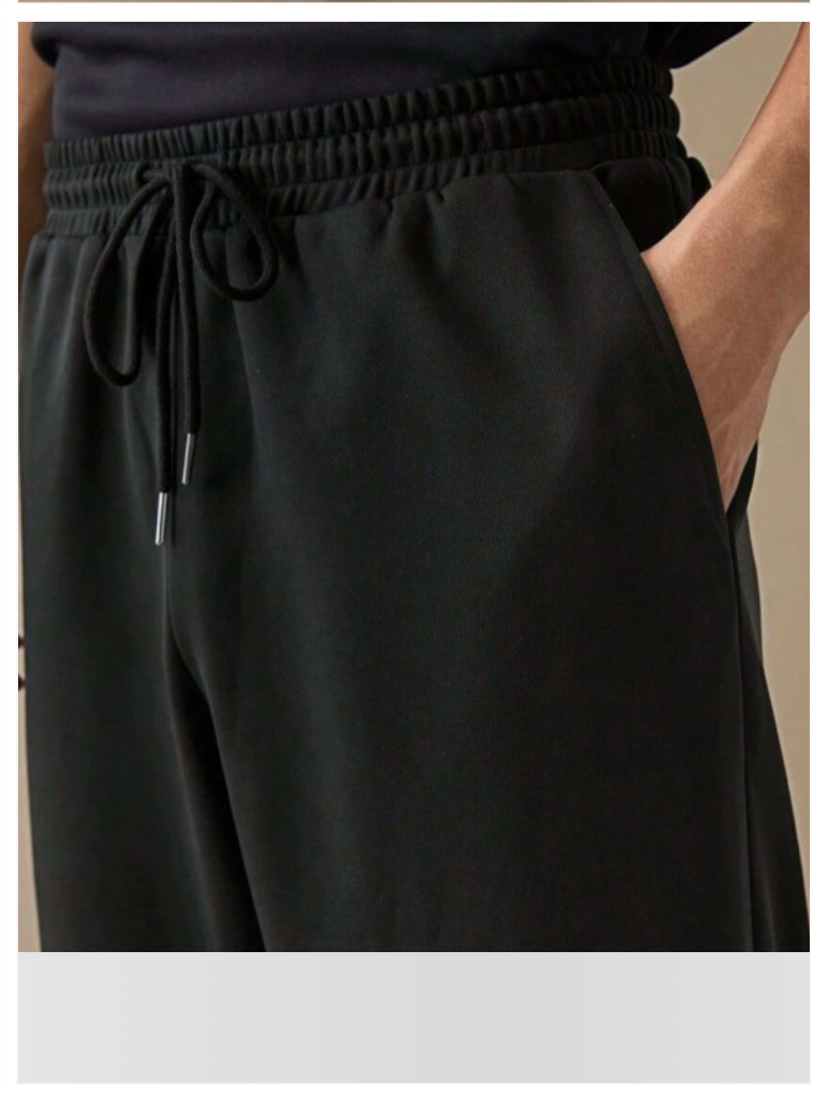 Unisex Sweatpants. Black