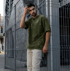 Unisex Acid Washed Oversized Tee