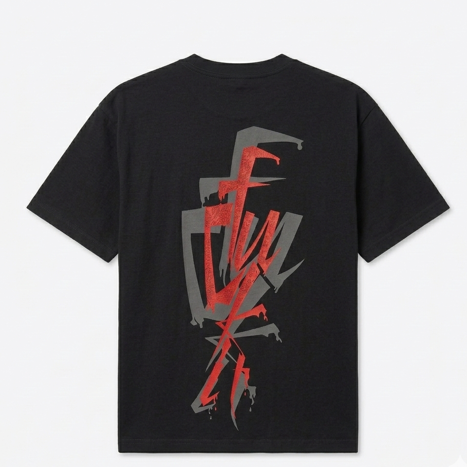 Oversized Black Premium Streetwear T-Shirt