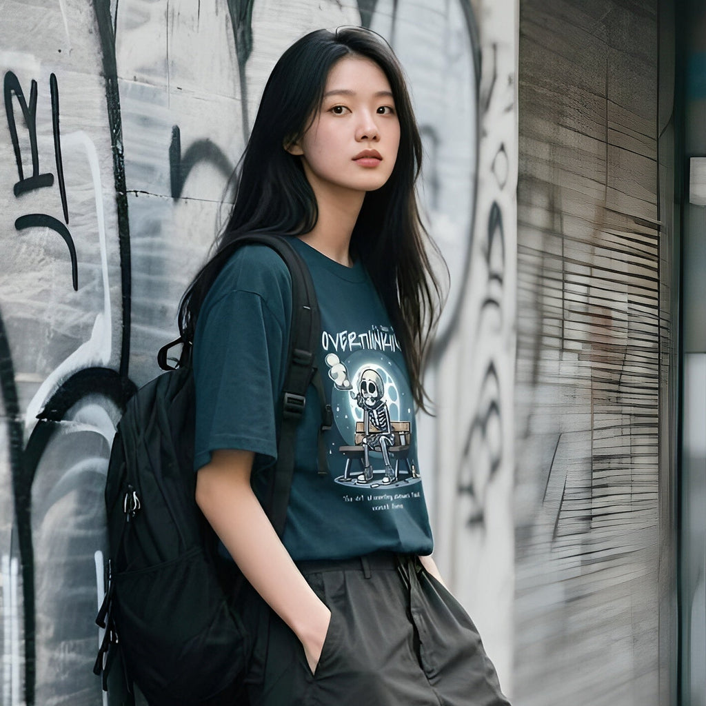 Overthinking| Oversized Premium T-shirt | Unisex