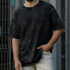 Unisex Acid Washed Oversized Tee