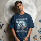 Overthinking| Oversized Premium T-shirt | Unisex